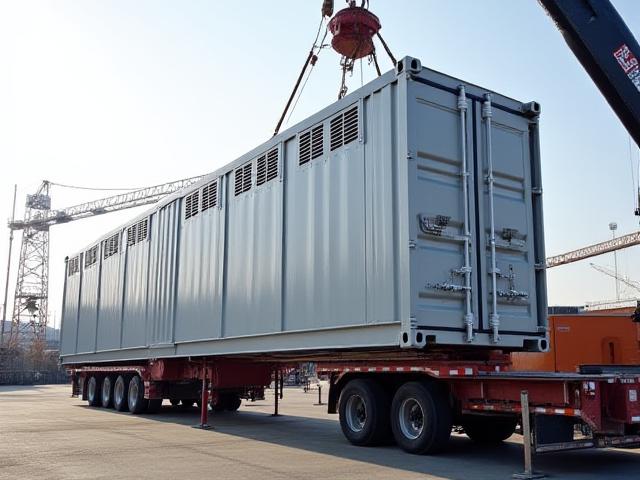 Prefabricated modular data center component